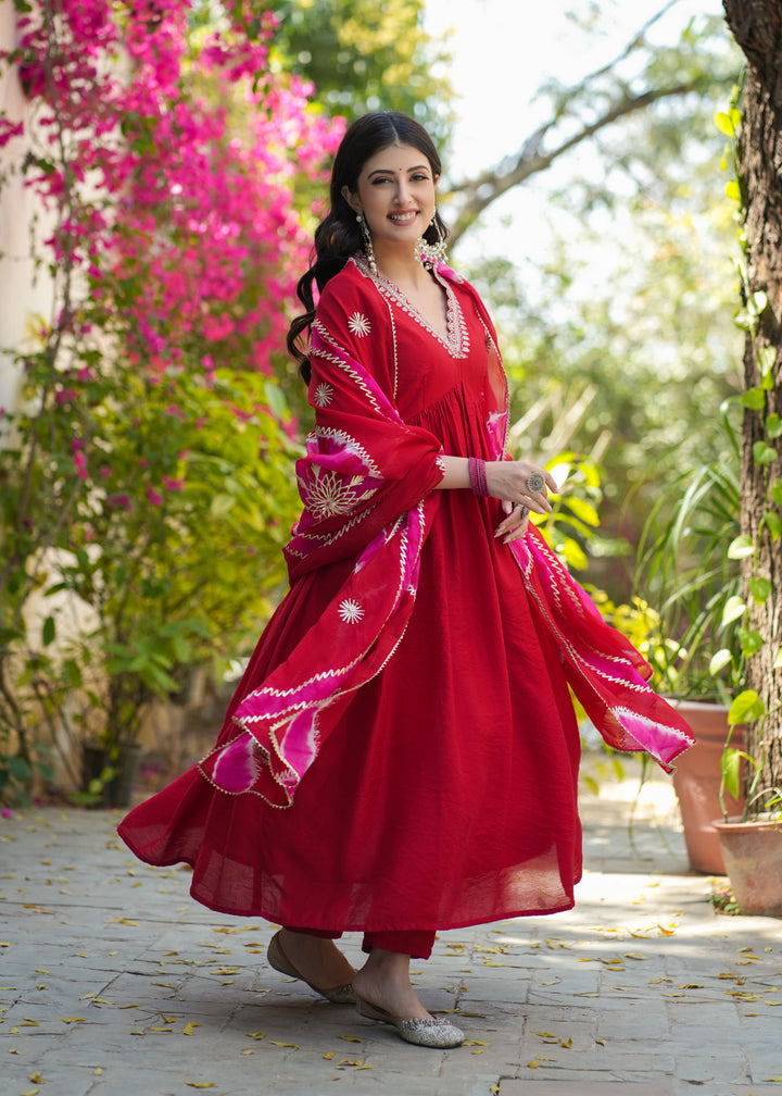 Ratanjali  Anarkali Suit set with Dupatta